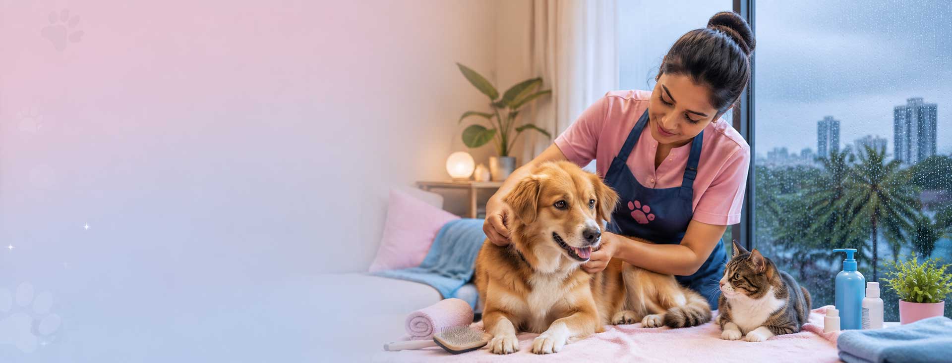 Monsoon Pet Care in Mumbai: Keeping Your Dog or Cat Clean, Dry and Comfortable